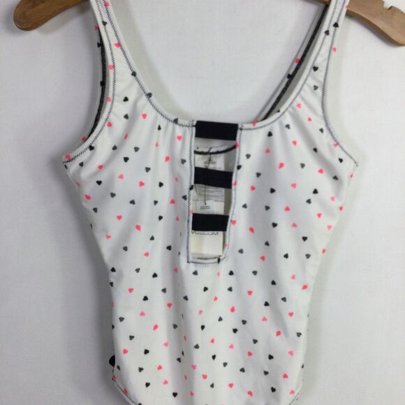 Volcom Womens Heartache One Piece Swimsuit Sleeveless Stretch White Size S NWT - Picture 9 of 16